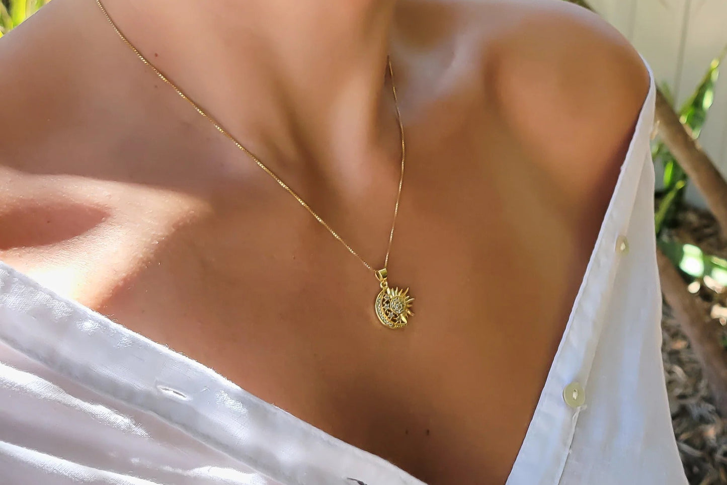 Collana Sole e Luna
